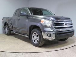 Salvage trucks for sale at Wilmington, CA auction: 2017 Toyota Tundra Double Cab SR