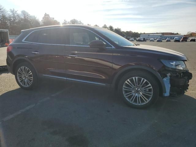 2018 Lincoln MKX Reserve