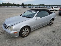 Salvage cars for sale at Lumberton, NC auction: 2003 Mercedes-Benz CLK 320