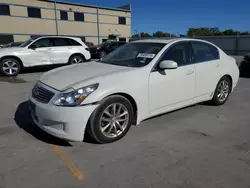 Salvage cars for sale at Wilmer, TX auction: 2008 Infiniti G35