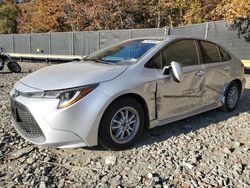 Toyota salvage cars for sale: 2022 Toyota Corolla LE