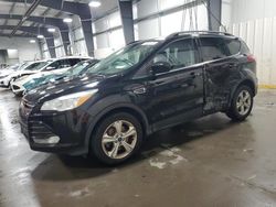 Salvage cars for sale at Ham Lake, MN auction: 2016 Ford Escape SE