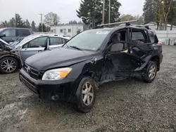 Salvage cars for sale from Copart Graham, WA: 2006 Toyota Rav4