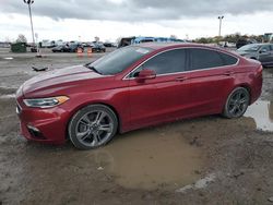 Salvage cars for sale at Indianapolis, IN auction: 2017 Ford Fusion Sport