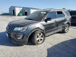 Salvage cars for sale at Tulsa, OK auction: 2016 Ford Explorer XLT