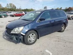 Salvage cars for sale from Copart Bridgeton, MO: 2007 Honda Odyssey EXL