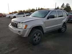 Jeep Grand Cherokee salvage cars for sale: 2007 Jeep Grand Cherokee Limited