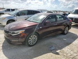 Salvage cars for sale at Arcadia, FL auction: 2016 KIA Optima LX