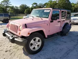 Vehiculos salvage en venta de Copart Fort Pierce, FL: 2007 Jeep Wrangler Sahara