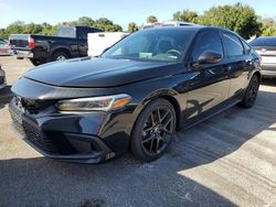 Salvage cars for sale at Riverview, FL auction: 2024 Honda Civic Sport