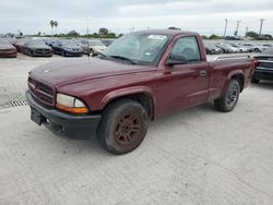 Salvage cars for sale at Corpus Christi, TX auction: 2003 Dodge Dakota SXT