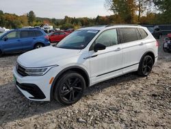 Salvage cars for sale at Candia, NH auction: 2024 Volkswagen Tiguan SE R-LINE Black