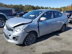 Salvage cars for sale at Exeter, RI auction: 2017 Mitsubishi Mirage G4 SE