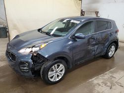 Salvage cars for sale from Copart Davison, MI: 2019 KIA Sportage LX