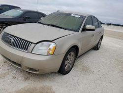 Salvage cars for sale at Arcadia, FL auction: 2005 Mercury Montego Luxury