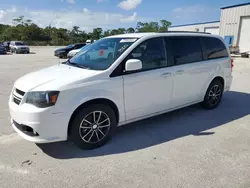 Salvage cars for sale from Copart Fort Pierce, FL: 2018 Dodge Grand Caravan GT