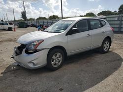 Salvage cars for sale from Copart Miami, FL: 2014 Nissan Rogue Select S