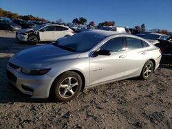 Salvage cars for sale at West Warren, MA auction: 2017 Chevrolet Malibu LS