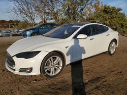 Salvage cars for sale at Baltimore, MD auction: 2014 Tesla Model S