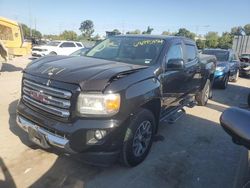 GMC salvage cars for sale: 2015 GMC Canyon SLE