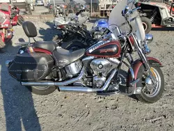 Salvage motorcycles for sale at Baltimore, MD auction: 2003 Harley-Davidson Flstci Anniversary