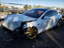 Salvage vehicles for parts for sale at auction: 2018 Tesla Model S