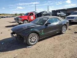 Salvage cars for sale at Colorado Springs, CO auction: 2014 Ford Mustang