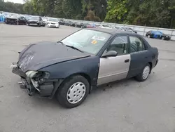 Salvage cars for sale at Glassboro, NJ auction: 1999 Toyota Corolla VE