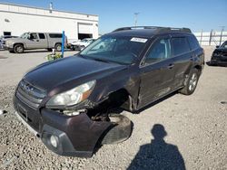 Salvage cars for sale at Farr West, UT auction: 2013 Subaru Outback 2.5I Limited