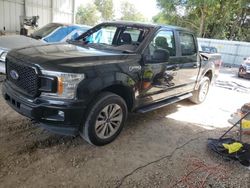 Ford salvage cars for sale: 2018 Ford F150 Supercrew