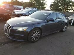 Salvage cars for sale at auction: 2017 Audi A6 Premium Plus