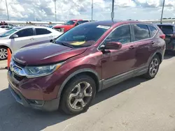 Salvage cars for sale at Riverview, FL auction: 2019 Honda CR-V EX