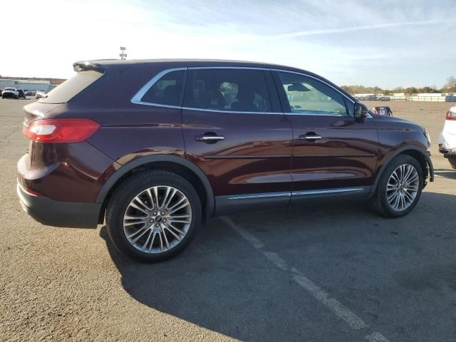 2018 Lincoln MKX Reserve