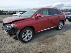 Salvage cars for sale at Fredericksburg, VA auction: 2012 Lexus RX 450H