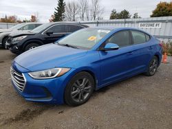 Salvage cars for sale from Copart Ontario Auction, ON: 2017 Hyundai Elantra SE