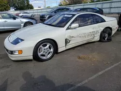 Salvage cars for sale at Moraine, OH auction: 1990 Nissan 300ZX 2+2