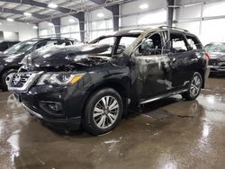 Salvage cars for sale at Ham Lake, MN auction: 2017 Nissan Pathfinder S