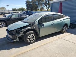 Salvage cars for sale at Sacramento, CA auction: 2016 Toyota Prius