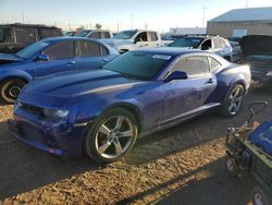 Salvage cars for sale at Brighton, CO auction: 2015 Chevrolet Camaro LT