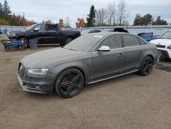 Audi Vehiculos salvage en venta: 2016 Audi S4 Progressiv Plus