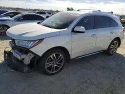 Acura mdx salvage cars for sale: 2017 Acura MDX Advance