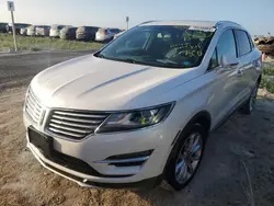 Salvage cars for sale at Arcadia, FL auction: 2017 Lincoln MKC Select