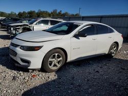 Chevrolet Malibu salvage cars for sale: 2017 Chevrolet Malibu LS