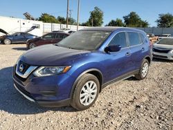 Salvage cars for sale at Oklahoma City, OK auction: 2017 Nissan Rogue S