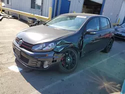 Volkswagen salvage cars for sale: 2012 Volkswagen GTI