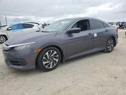 Salvage cars for sale at Arcadia, FL auction: 2016 Honda Civic EX