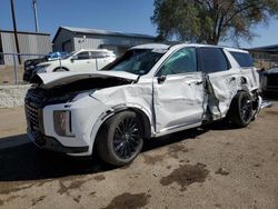 Salvage cars for sale from Copart Anthony, TX: 2024 Hyundai Palisade Calligraphy