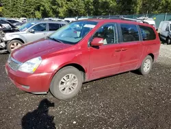 KIA salvage cars for sale: 2012 KIA Sedona LX