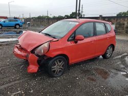 Honda Vehiculos salvage en venta: 2007 Honda FIT S