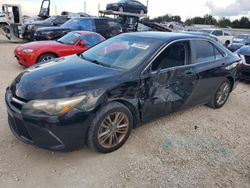 Salvage cars for sale at Arcadia, FL auction: 2016 Toyota Camry LE